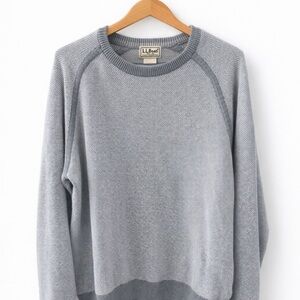 L.L. Bean Gray Crewneck Sweater
